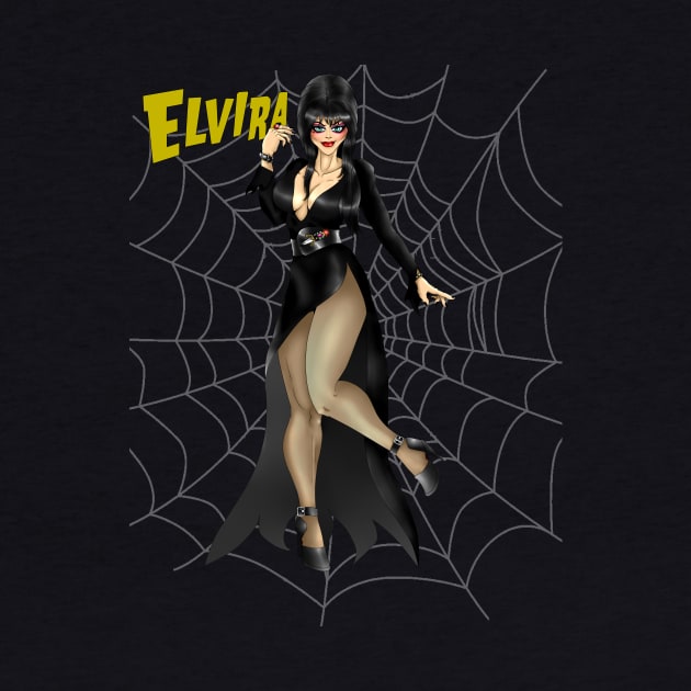 Elvira Mistress of the Dark by MauryAraya316